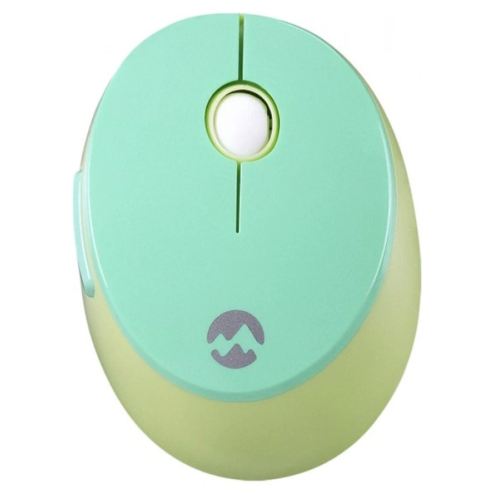 Everest ROUND KM-6282 Renkli Tuşlu Yeşil Kablosuz Q Multimedia Klavye + Mouse Set