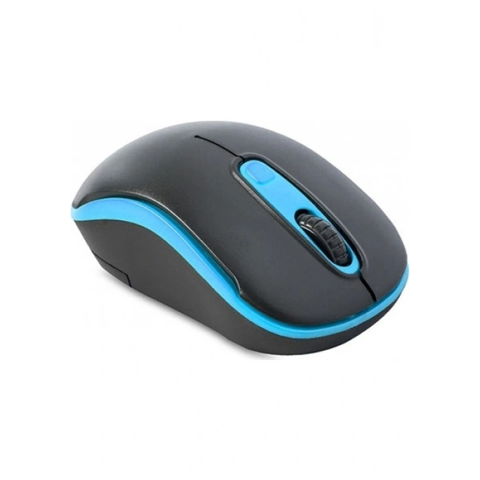 Everest Sm-804 Usb Siyah/Mavi 800/1200/1600Dpi Kablosuz Mouse