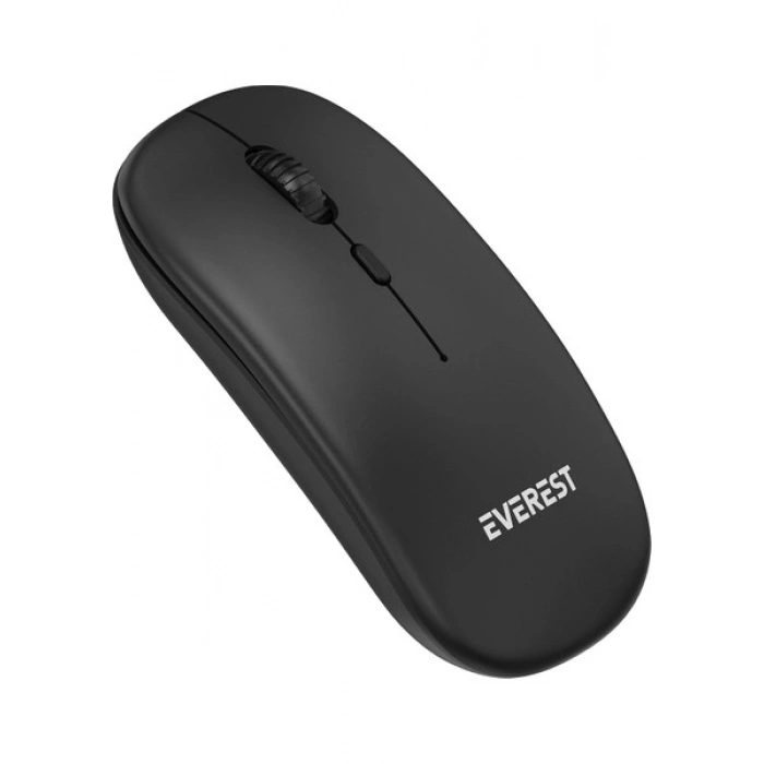 Everest SM-BT12 Siyah 2,4 Ghz + Bt Kablosuz Mouse