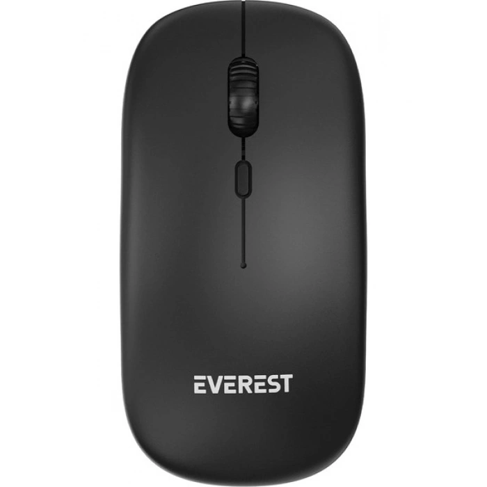 Everest SM-BT12 Siyah 2,4 Ghz + Bt Kablosuz Mouse