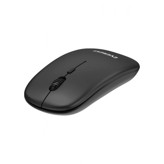 Everest SM-BT12 Siyah 2,4 Ghz + Bt Kablosuz Mouse