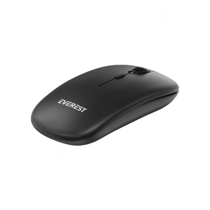 Everest SM-BT12 Siyah 2,4 Ghz + Bt Kablosuz Mouse