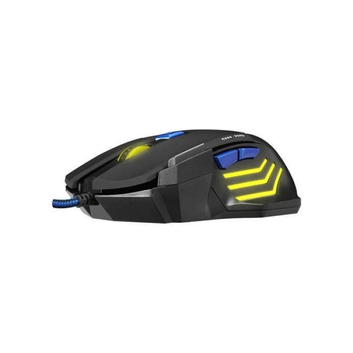 Everest SM-G23 X-Speed Siyah/gümüş 2in1 7200DPI Makrolu Oyuncu Mouse +Gaming Mouse Pad