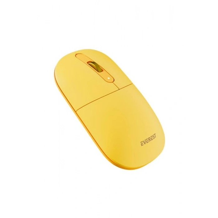 Everest SMW-384 USB Sarı 2.4ghz Kablosuz Mouse Wireless Mouse Ultra Premium Süper Sessiz