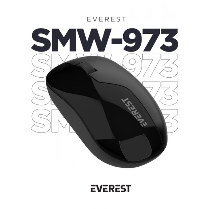 Everest SMW-973 USB Siyah 2.4ghz Kablosuz Mouse