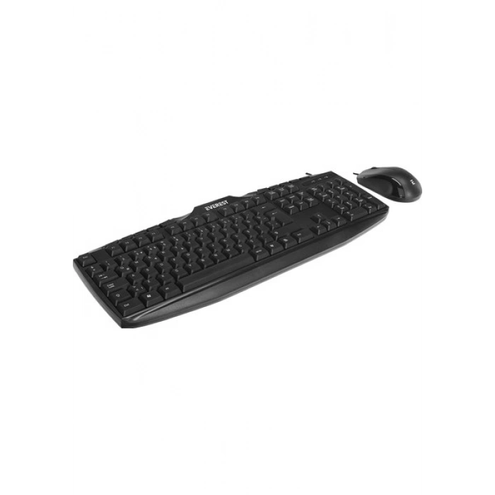 Everest UN-796 Siyah Usb Q Multimedia Klavye + Mouse Set