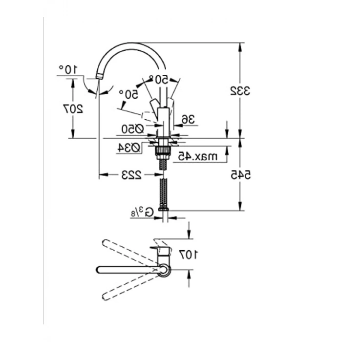 Eviye Bataryası - 360° Dönüş Açısı