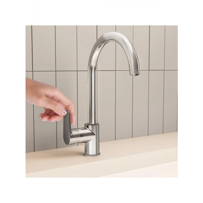 Eviye Bataryası - C Tipi, Krom, 360 Derece Döner