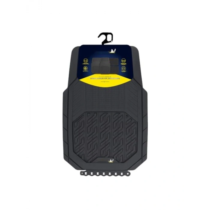 Evrensel 3D Havuzlu Oto Paspas Seti, Kesilebilir Tasarım, 4 Parça