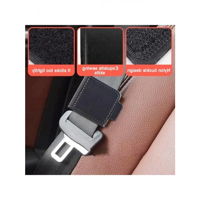 Evrensel Araç Emniyet Kemeri Ayarlayıcı, 2 Adet Klips