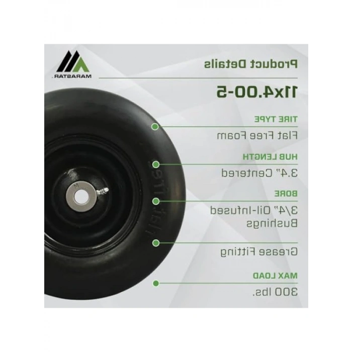 Evrensel Çim Biçme Makinesi Lastiği, 11 x 4,00 – 5