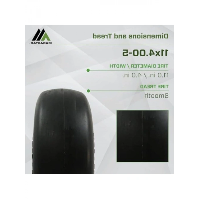 Evrensel Çim Biçme Makinesi Lastiği, 11 x 4,00 – 5