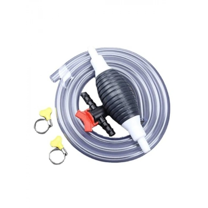 Evrensel El Yakıt Doldurma Pompası - 1 Metre Hortumlu