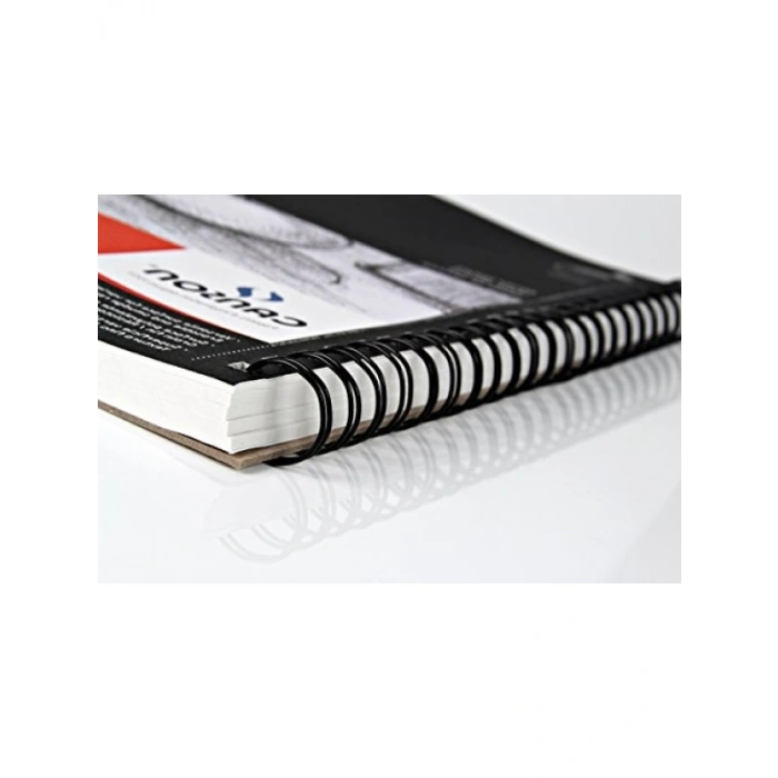 Evrensel Eskiz Defteri, 14 cm x 21,6 cm Yandan Tel Bağlamalı