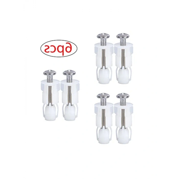 Evrensel Klozet Kapağı Genişletme Vidası Seti (6 Parça)