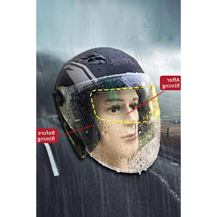 Evrensel Motosiklet Kaskı Yağmur Kaydırıcı