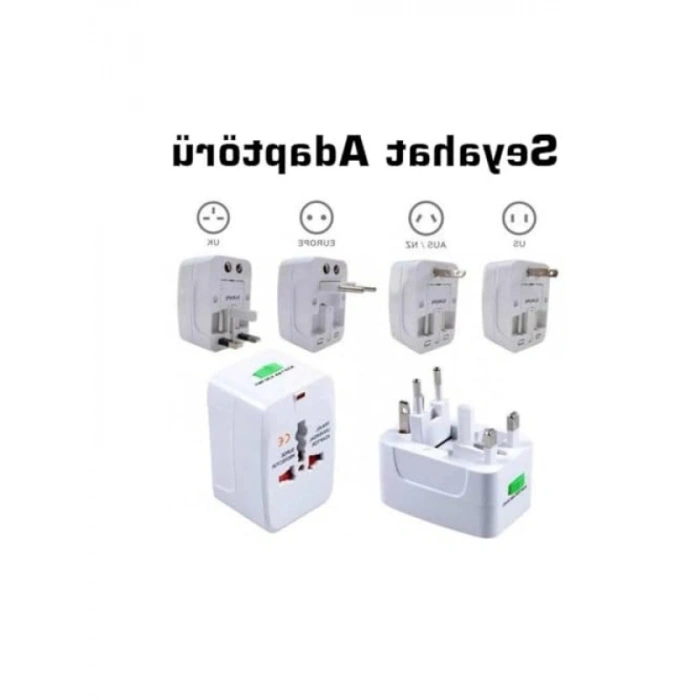 Evrensel Seyahat Adaptörü | 150+ Ülke Uyumlu Dönüştürücü
