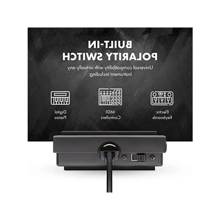 Evrensel Sustain Pedalı - MIDI Klavyeler için Uygun