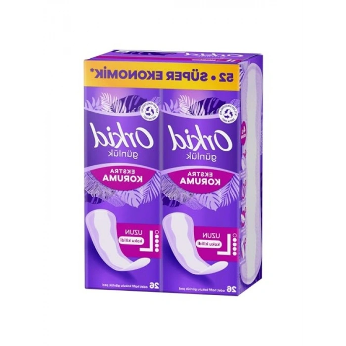 Extra Koruma Sağlayan Uzun Günlük Ped 52 Adet