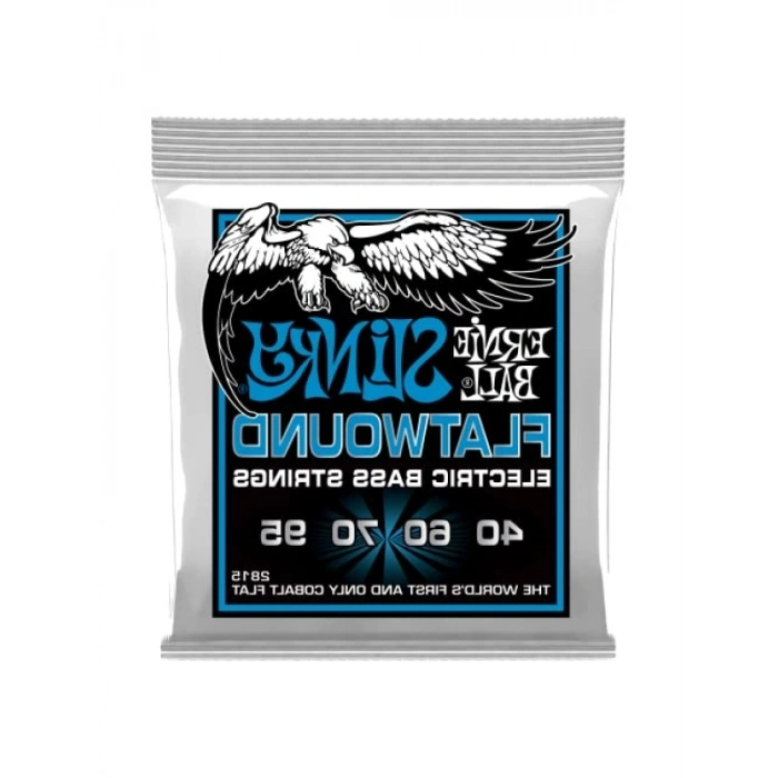 Extra Slinky Flatwound Elektrik Bas Telleri, 40-95 Ölçü