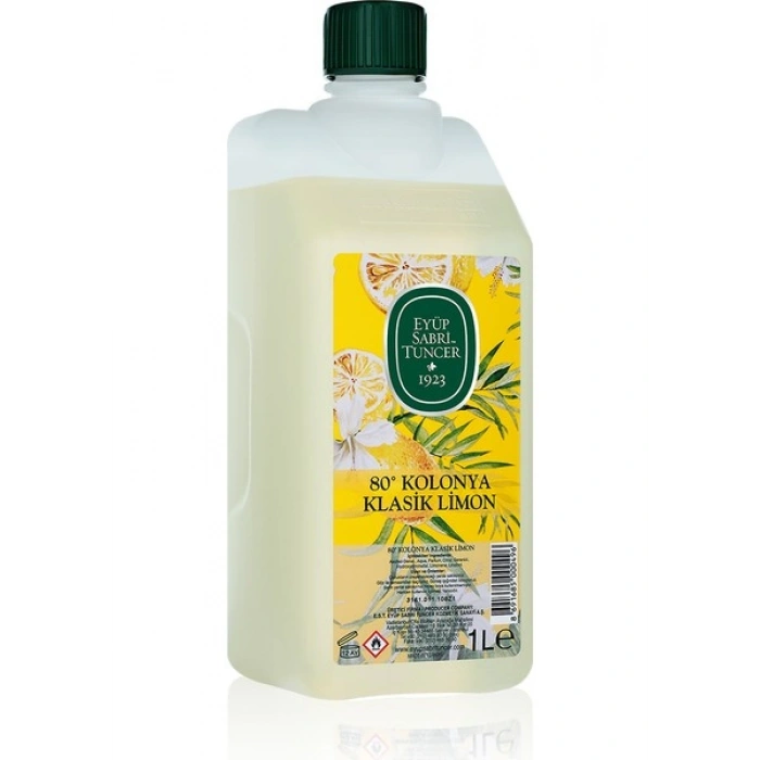 Eyüp Sabri Tuncer Klasik Limon Kolonyası 1 LT Bidon
