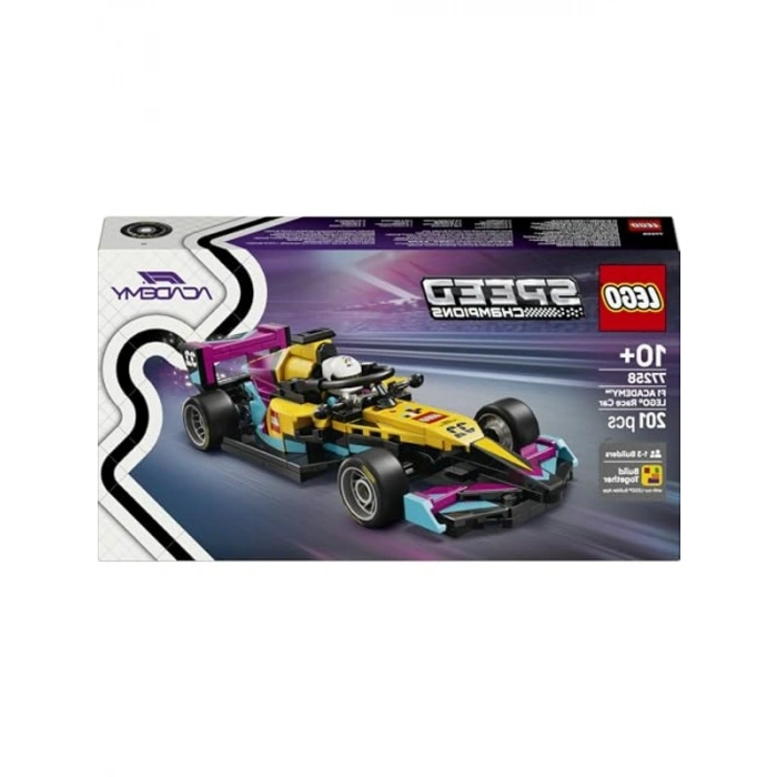 F1 ACADEMY Yarış Arabası Seti, 201 Parça ile Eğlenceli Oyun Deneyimi