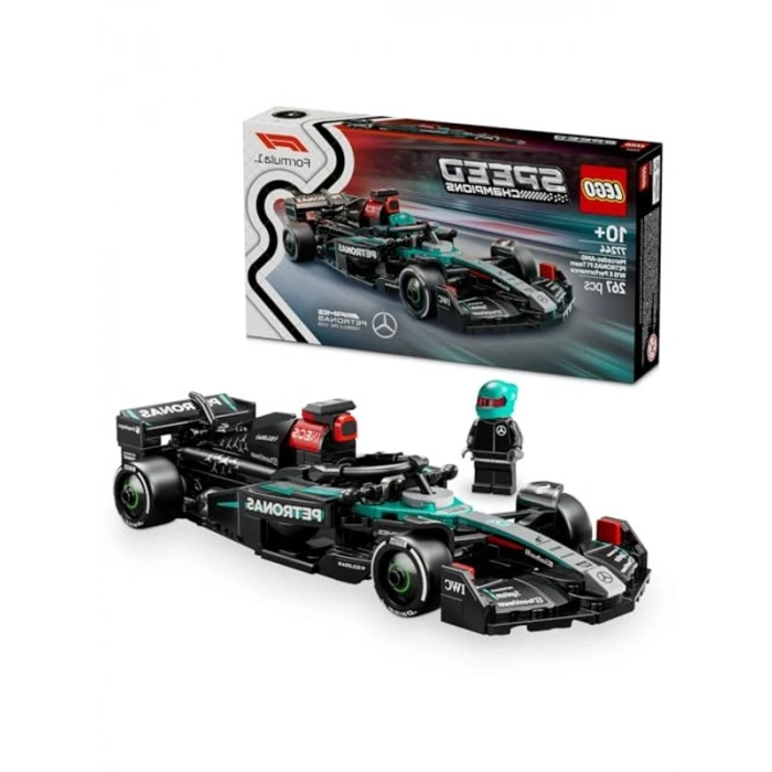 F1 Yarış Arabası Minifigürü ile Koleksiyonluk Yapım Seti (267 Parça)