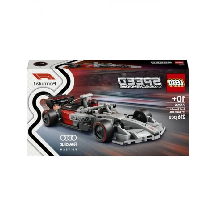 F1 Yarış Arabası ve Kasklı Minifigür İçeren Yapım Seti, 215 Parça