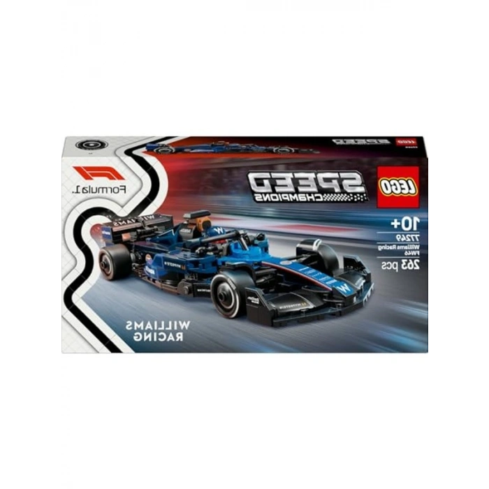 F1 Yarış Arabası Yapım Seti, Minifigür ve Sürücü ile 263 Parça