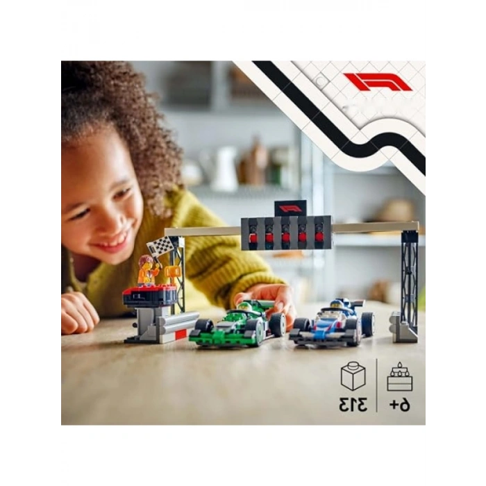 F1 Yarış Temalı Oyun Seti, 313 Parça