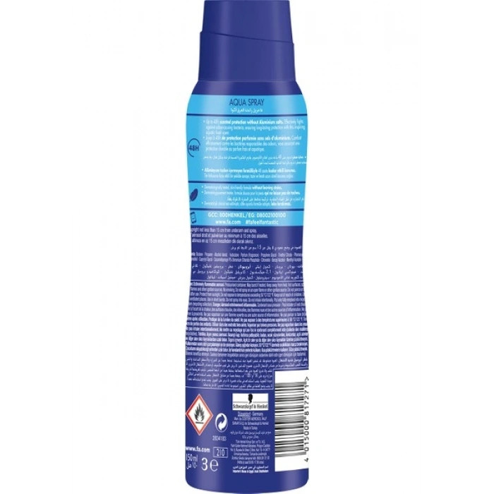 Fa Aqua Deosprey 150 Ml Okyanus Kokulu Kadın Deosprey