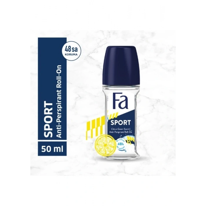 Fa Sport Erkek Roll-On 50 Ml Turunçgil Aromalı 1 Adet