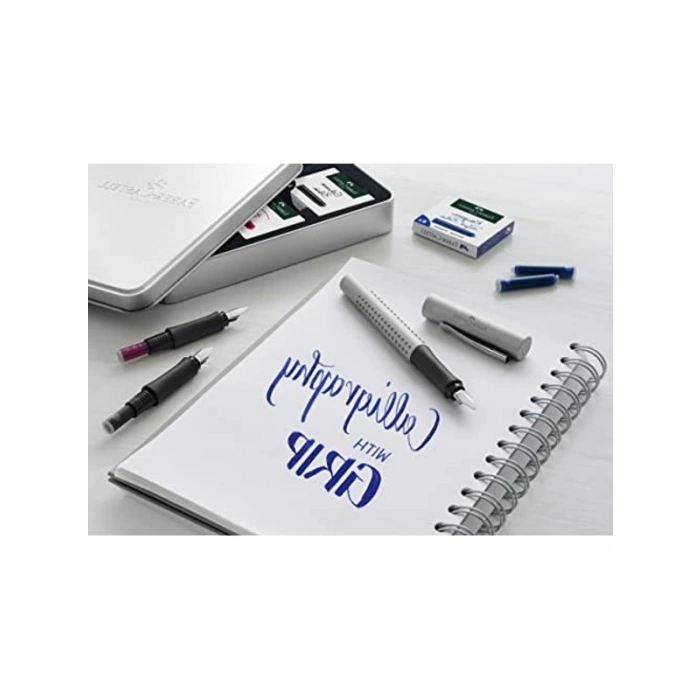 Faber-Castell Dk Kartuş, Royal Mavi, 6lı