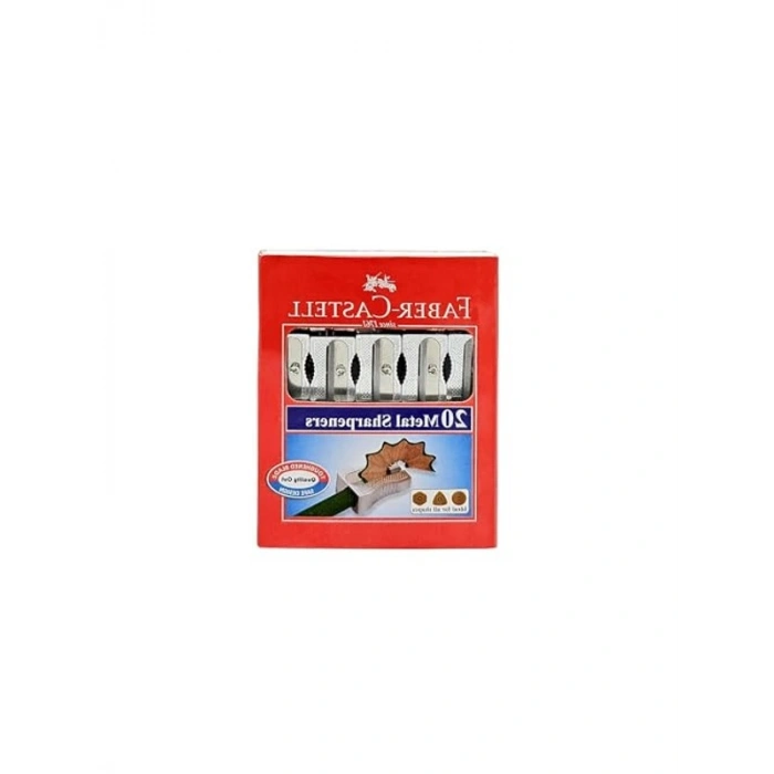 Faber-Castell Metal Tekli Kalemtraş (Üçgen)