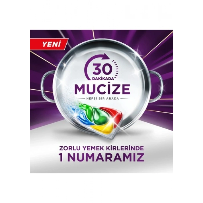 Fairy Mucize Bulaşık Makinesi Deterjanı Kapsülü/tableti 25 Yıkama
