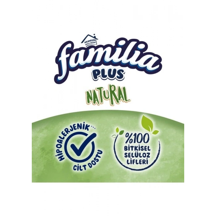 Familia Plus Natural Penguen Gofrajlı 16lı Havlu Kağıdı