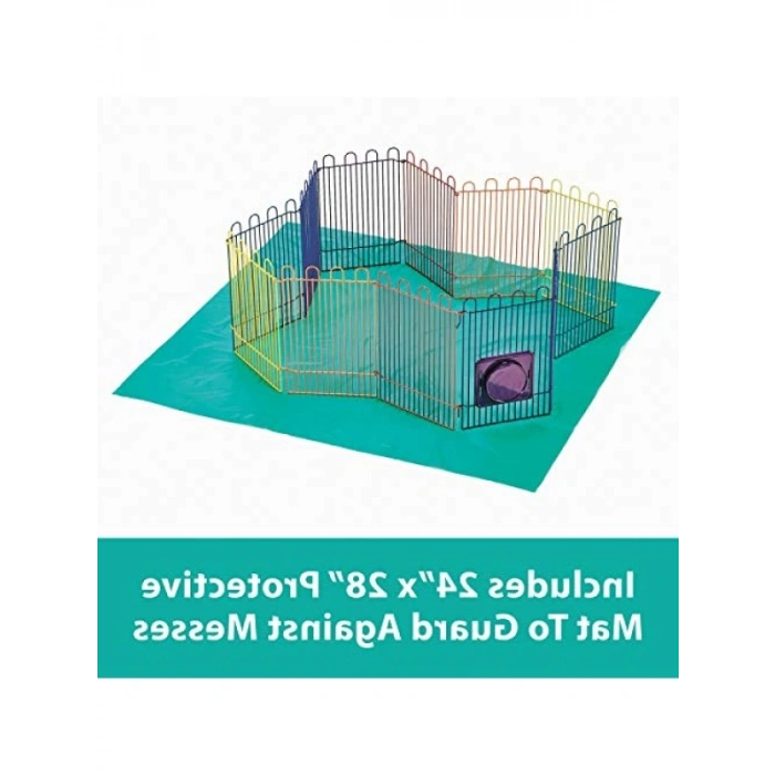 Fare ve Hamster Oyun Parkı, Matlı, 61x71 cm