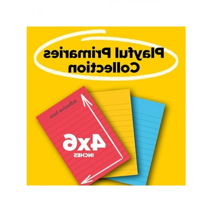 Farklı Boyutlarda Yapışkan Notlar, 13 Blok, Renkli