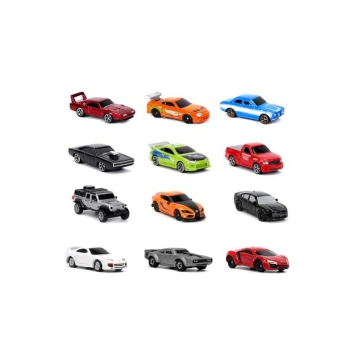 Fast Furious Sürpriz Paket, 1 adet Nano Figür İçerir