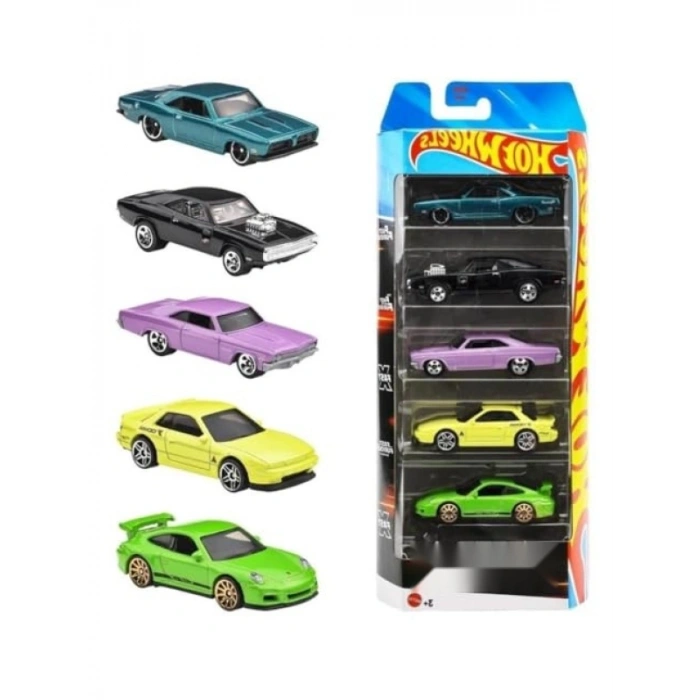 Fast & Furious Temalı Hot Wheels Araba Seti