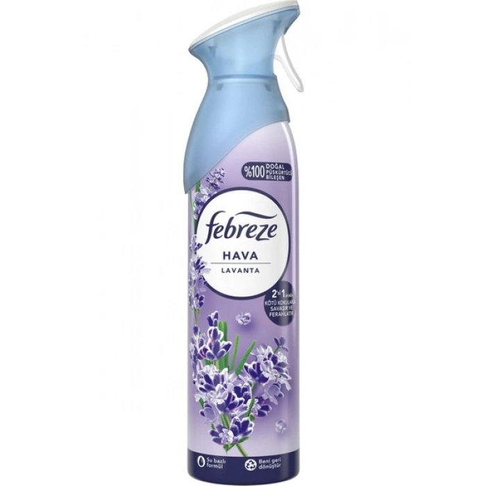 Febreze Hava Ferahlatıcı Sprey Oda Kokusu Lavanta Konforu 185 ml