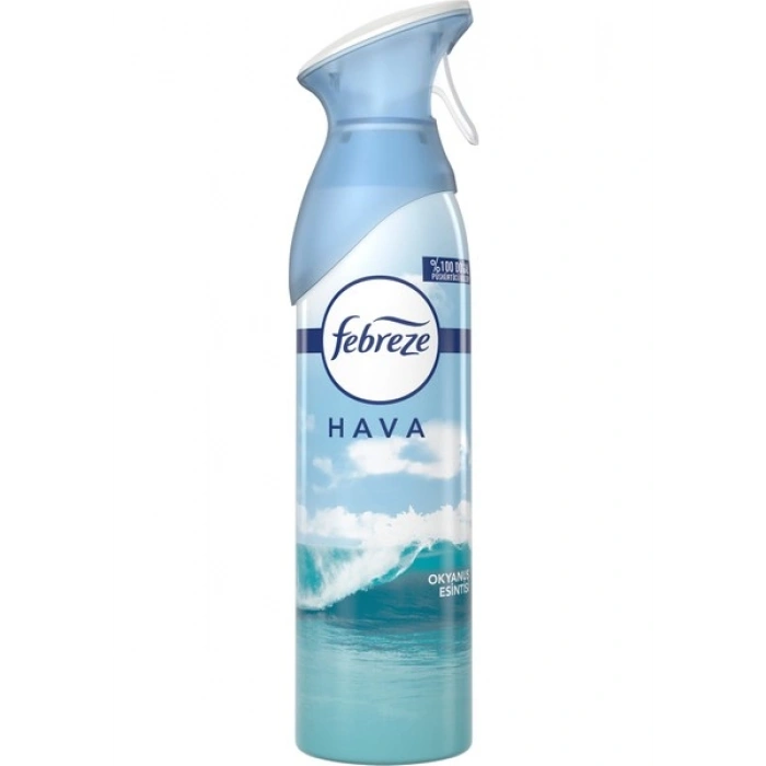 Febreze Hava Ferahlatıcı Sprey Oda Kokusu Okyanus Esintisi 185 ml