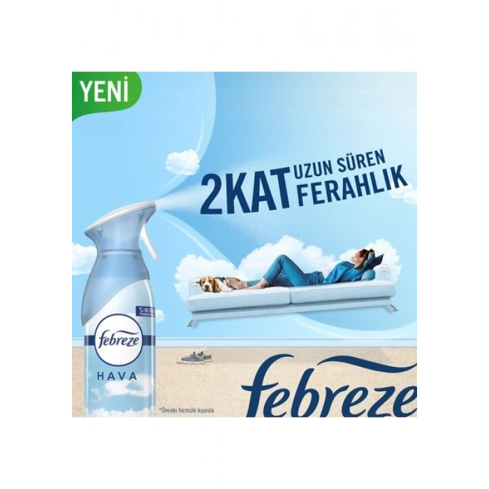 Febreze Hava Ferahlatıcı Sprey Oda Kokusu Okyanus Esintisi 185 ml