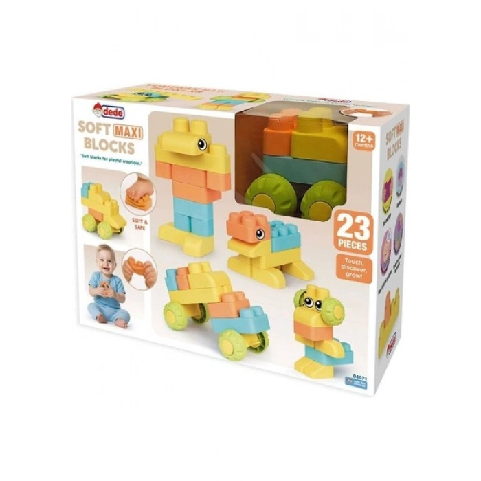 Fen Toys 04071 Yumuşak Maxi Bloklar 23 Prç