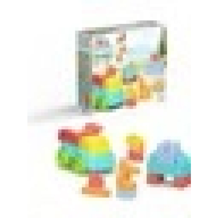 Fen Toys 04123 Yumuşak Bloki Bloklar Kamyon Set 24 Parça