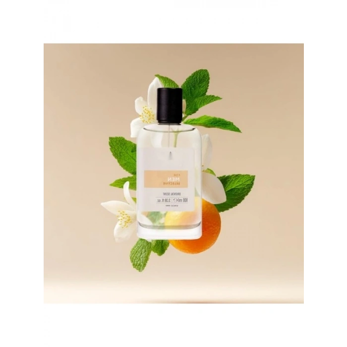 Ferah ve Odunsu Erkek Parfümü 100 ml – Limon, Paçuli ve Sandal Ağacı