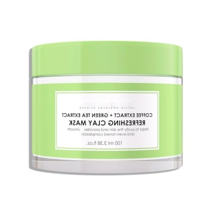 Ferahlatici Kil Maskesi - Kahve ve Yeşil Çay Özlü 100 ml