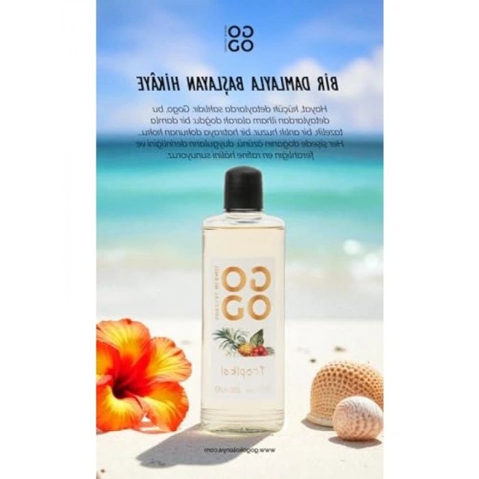 Ferahlatıcı Tropikal Kolonya 250ml Cam Şişe