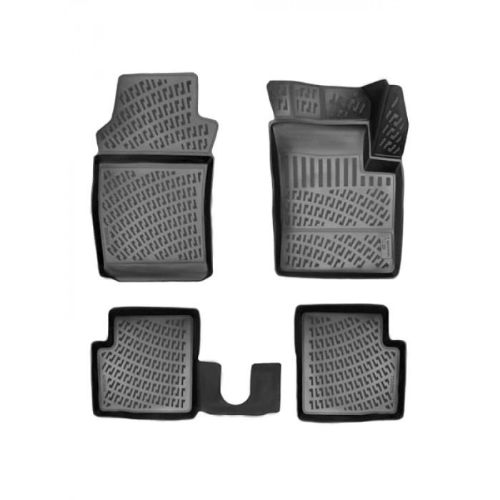 Fiat 500 (2007 Sonrası) Uyumlu 3D Havuzlu Paspas