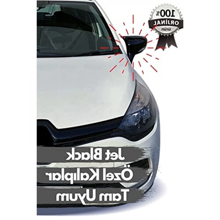 Fiat Egea İçin Uyumlu Siyah Yarasa Ayna Kapağı